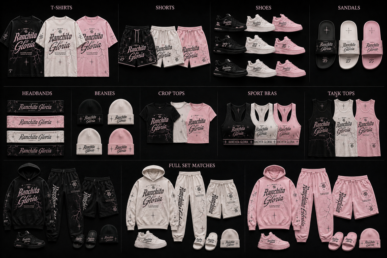 Ranchito La Gloria clothing line